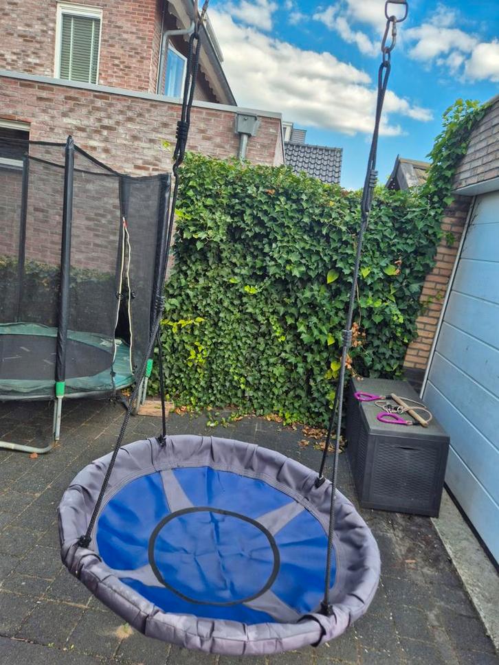 Nestschommel - Gebruikt, maar in goede staat!, Kinderen en Baby's, Speelgoed | Buiten | Trampolines, Gebruikt, Ophalen