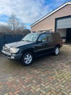 Toyota landcruiser hdj 100 4.2 td executive, Auto's, Automaat, Zwart, Leder, Diesel