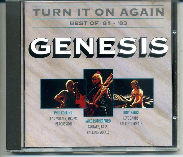 Genesis Turn It On Again Best Of '81-'83 cd 1991 13 nrs ZGAN, Cd's en Dvd's, Cd's | Rock, Zo goed als nieuw, Poprock, Ophalen of Verzenden