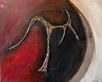 Gena Gennadyj- Abstract- Handgeschilderd- Uniek, Antiek en Kunst, Ophalen of Verzenden