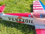 (9) Vintage RC Super Chipmunk met ASP SC 75 motor, Hobby en Vrije tijd, Ophalen of Verzenden, Gebruikt, Nitro
