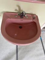 Vintage wasbakken 2x roze en 2x wit, Ophalen, Gebruikt, 50 tot 100 cm, Minder dan 100 cm