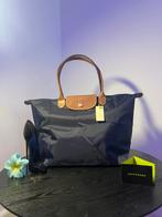 Longchamp Navy L, 30 cm of meer, Blauw, Minder dan 35 cm, Ophalen of Verzenden