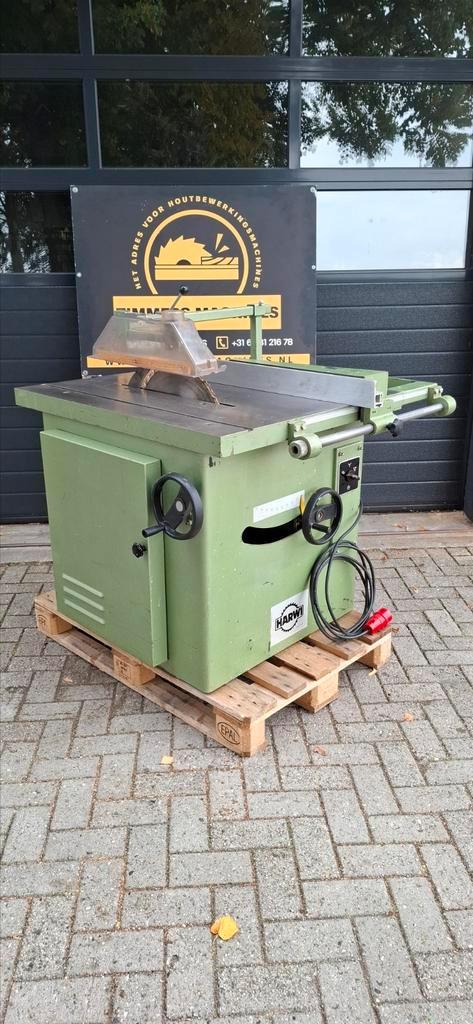 Zaagtafel schulpzaag cirkelzaag zaagmachine harwi 500mm, Doe-het-zelf en Verbouw, Gereedschap | Zaagmachines, Zo goed als nieuw