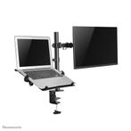 Monitorarm met laptopplateau: Neomounts FPMA-d550Notebook, Computers en Software, Laptopstandaarden, In diepte verstelbaar, Neomounts