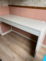 Bureau micke ikea wit, Huis en Inrichting, Bureaus, Ophalen, Gebruikt, Bureau