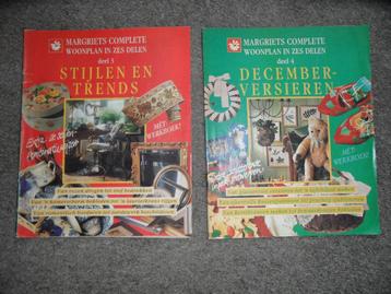 2x Margriets complete woonplan in zes delen: deel 3 en 4 beschikbaar voor biedingen