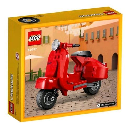 de iconische Vespa (40517) lego scooter., Kinderen en Baby's, Speelgoed | Duplo en Lego, Nieuw, Ophalen of Verzenden