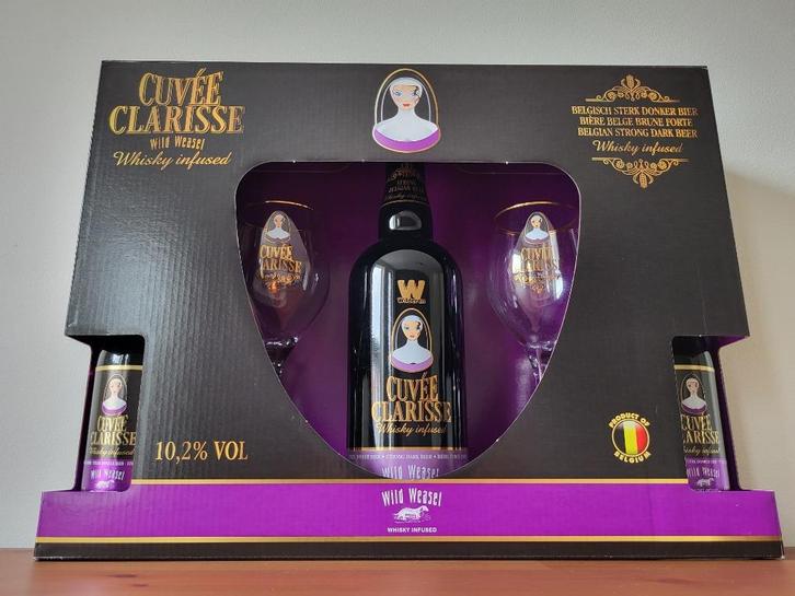 Wilderen - Cuvée Clarisse Wild Weasel Whisky Infused Giftbox, Verzamelen, Biermerken, Nieuw, Overige typen, Overige merken, Ophalen of Verzenden