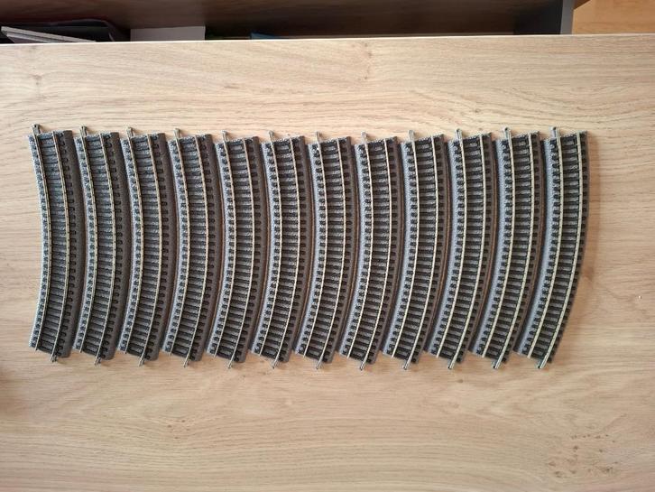 Piko A-rails 12 bochten R2 en 6 rechte G231, Hobby en Vrije tijd, Modeltreinen | H0, Nieuw, Rails, Gelijkstroom, Piko, Ophalen of Verzenden