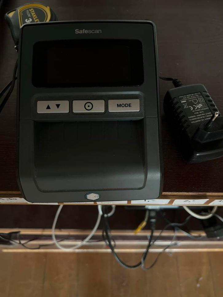 Safescan Vals Gelddetector, Zakelijke goederen, Kantoor en Winkelinrichting | Apparatuur en Telecommunicatie, Overige typen, Gebruikt