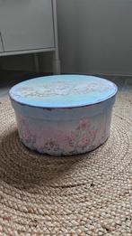 Brocante hoedendoos / Shabby / doos, Overige materialen, Minder dan 50 cm, Nieuw, Minder dan 50 cm