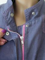 MILO COAT'S Linnen/Katoenen Gevoerde Paars/Lila Jas M-L 40, Kleding | Dames, Jassen | Zomer, Maat 38/40 (M), Paars, Ophalen of Verzenden