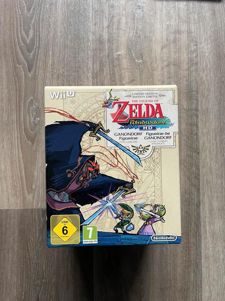 The Legend of Zelda The Wind Waker HD Limited Edition, Spelcomputers en Games, Games | Nintendo Wii U, Zo goed als nieuw, Avontuur en Actie