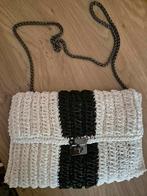 handgemaakt, Sieraden, Tassen en Uiterlijk, Tassen | Damestassen, Ophalen of Verzenden, Nieuw, Wit, Schoudertasje