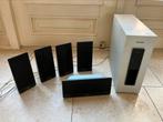 Subwoofer en 5 speakers Philips, Audio, Tv en Foto, Home Cinema-sets, Ophalen of Verzenden, Gebruikt, Soundbar, Philips