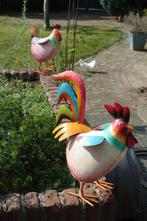 nieuw - grote haan en kip van metaal - samen 60 euro, Huis en Inrichting, Woonaccessoires | Overige, Ophalen of Verzenden, Nieuw