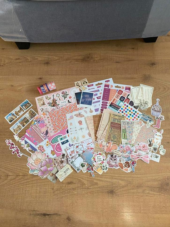 Journal pakket 1, Hobby en Vrije tijd, Scrapbooking, Nieuw, Overige merken, Ophalen of Verzenden