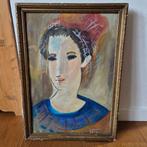 Schilderij Gouache Béla Kádár, Ophalen