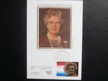 NL 1979; 70e VERJAARDAG KONINGIN JULIANA LEES beschikbaar voor biedingen