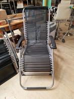 Set ligstoelen relaxfunctie voor de tuin, Ophalen of Verzenden, Gebruikt, Aluminium