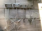 4 stuks displayspot klemspot v beurzen beurs tentoonstelling, Ophalen of Verzenden, Gebruikt, 200 tot 500 watt, Armatuur
