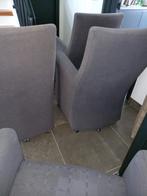 Leolux eetkamerstoelen (4), Huis en Inrichting, Stoelen, Ophalen of Verzenden, Gebruikt
