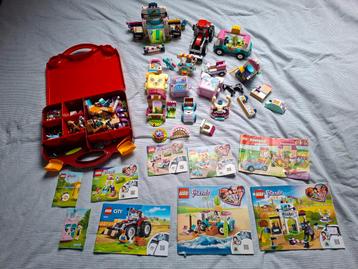 Lego Friends  + Koffer beschikbaar voor biedingen