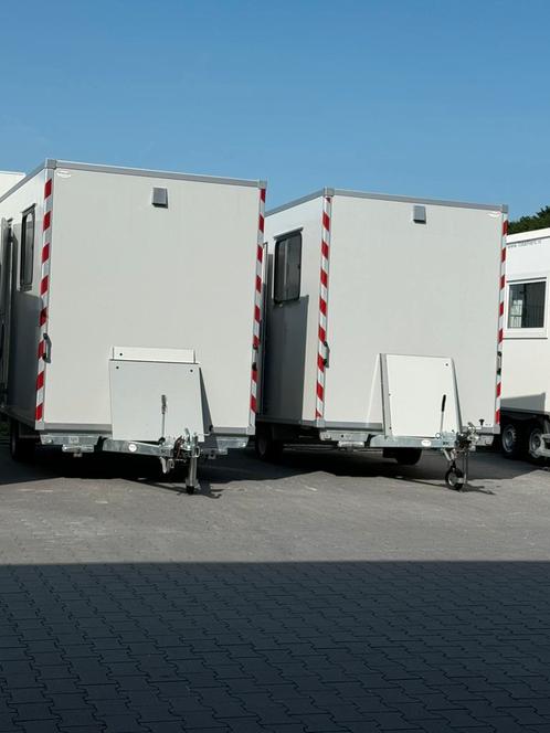 Mobiele kantine werfkeet schaft wagen bouwkeet, Hobby en Vrije tijd, Feestartikelen | Verhuur, Zo goed als nieuw, Overige, Ophalen