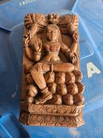Houten beeld van een godin, Antiek en Kunst, Kunst | Beelden en Houtsnijwerken, Ophalen of Verzenden