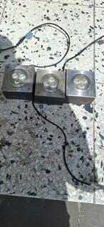In-lite grondspots (3 stuks) muurverlichting  en grondpennen, Tuin en Terras, Buitenverlichting, Gebruikt, Minder dan 50 watt