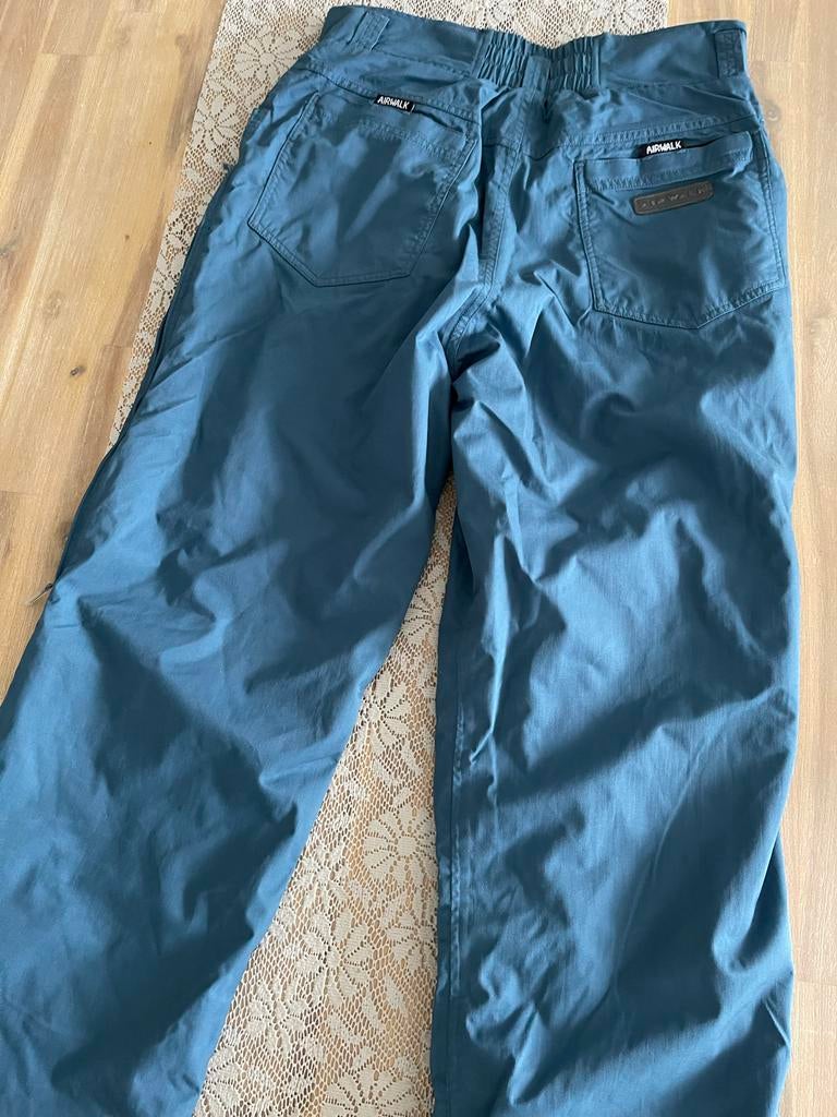 Airwalk blauwe broek maat L, Ophalen of Verzenden, Zo goed als nieuw, Maat 52/54 (L), Blauw