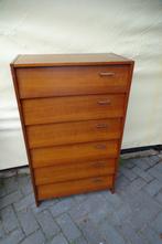 Schoenenkast teakhout, 6 lades, Huis en Inrichting, Ophalen, Gebruikt