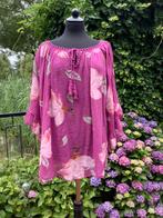 NIEUWE fleurige blouse ❤️ zo leuk en vrolijk, Nieuw, Ophalen of Verzenden, Roze