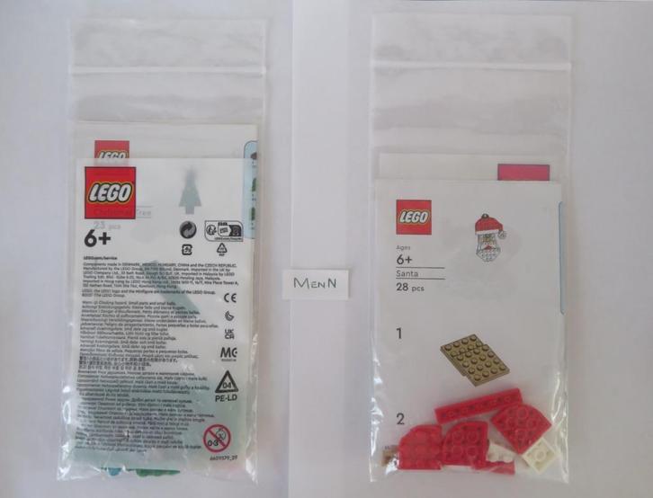 LEGO Santa & Christmas Tree Kerstman & Kerstboom Kerst, Kinderen en Baby's, Speelgoed | Duplo en Lego, Nieuw, Lego, Ophalen