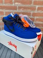 Nike Stussy vandal hi canvas royal blue 42.5 new, Nike, Nieuw, Verzenden, Blauw
