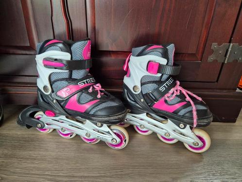 Skeelers maat 31 t/m 34 en rolschaatsen maat 26 t/m 29, Sport en Fitness, Skeelers, Gebruikt, Inline skates 4 wielen, Overige merken