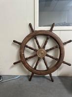 Antiek Scheepsstuurwiel Tjalk, Ophalen