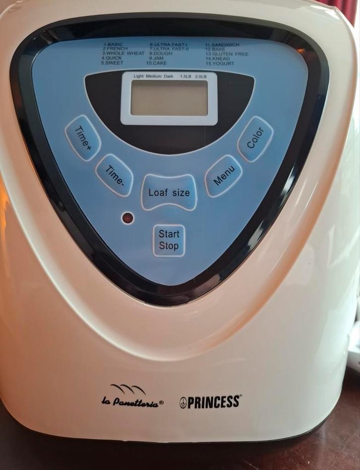 Princess broodbakmachine, Witgoed en Apparatuur, Broodbakmachines, Ophalen