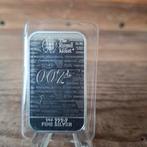 1oz Zilver 999 Baartje - James Bond 007, Ophalen of Verzenden, Zilver