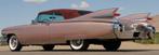 Cadillac 1959 60 Convertible top 1 canvas bordeaux viryl wit, Ophalen of Verzenden