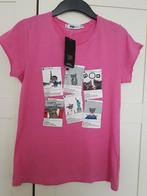 Maat S,Roze t shirt met katten beelden, Ophalen of Verzenden, Nieuw, Maat 38/40 (M), Roze
