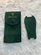 Rolex suede horlogehoesje – donkergroen, Ophalen of Verzenden, Nieuw, Groen