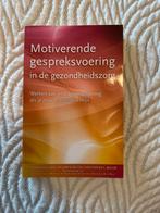 Boek motiverende gespreksvoering in de gezondheidszorg, Ophalen of Verzenden, Beta, Zo goed als nieuw, HBO