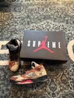 Jordan 5 Retro Supreme Desert Camo (US11), Ophalen, Overige kleuren, Nike, Sneakers of Gympen