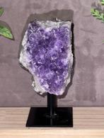 Amethist op standaard - 346 gram, Ophalen of Verzenden, Mineraal