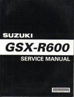 Suzuki GSX R600 Service Manual motor (5822z), Motoren, Ophalen of Verzenden, Suzuki