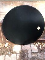 2 Ronde Tafelbladen - Zwart, Ophalen, Kunststof, Gebruikt, 50 tot 100 cm