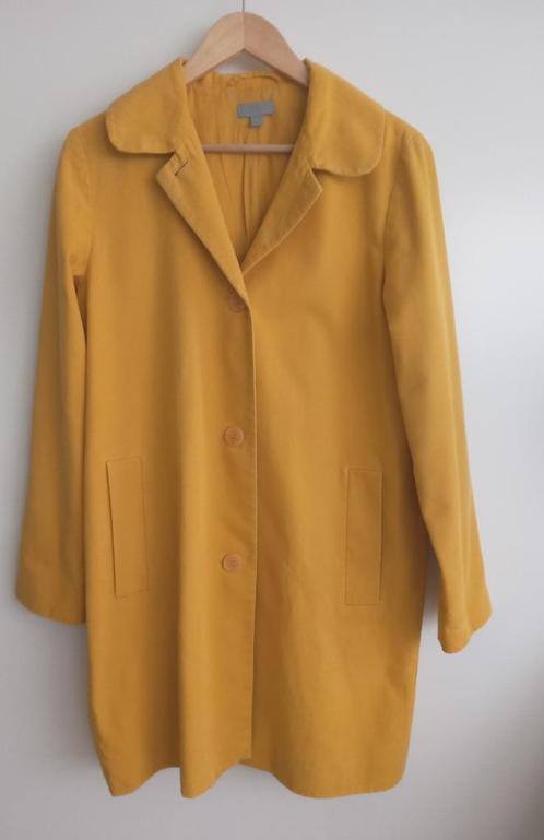 COS gele katoenen driekwart jas, maat 38, Kleding | Dames, Jassen | Zomer, Zo goed als nieuw, Maat 38/40 (M), Geel, Verzenden