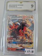 Pokemon Japanese Charizard gx #103 Grade 9, Ophalen of Verzenden, Zo goed als nieuw, Losse kaart